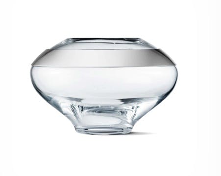 royal design Vase i glass og rustfritt stål